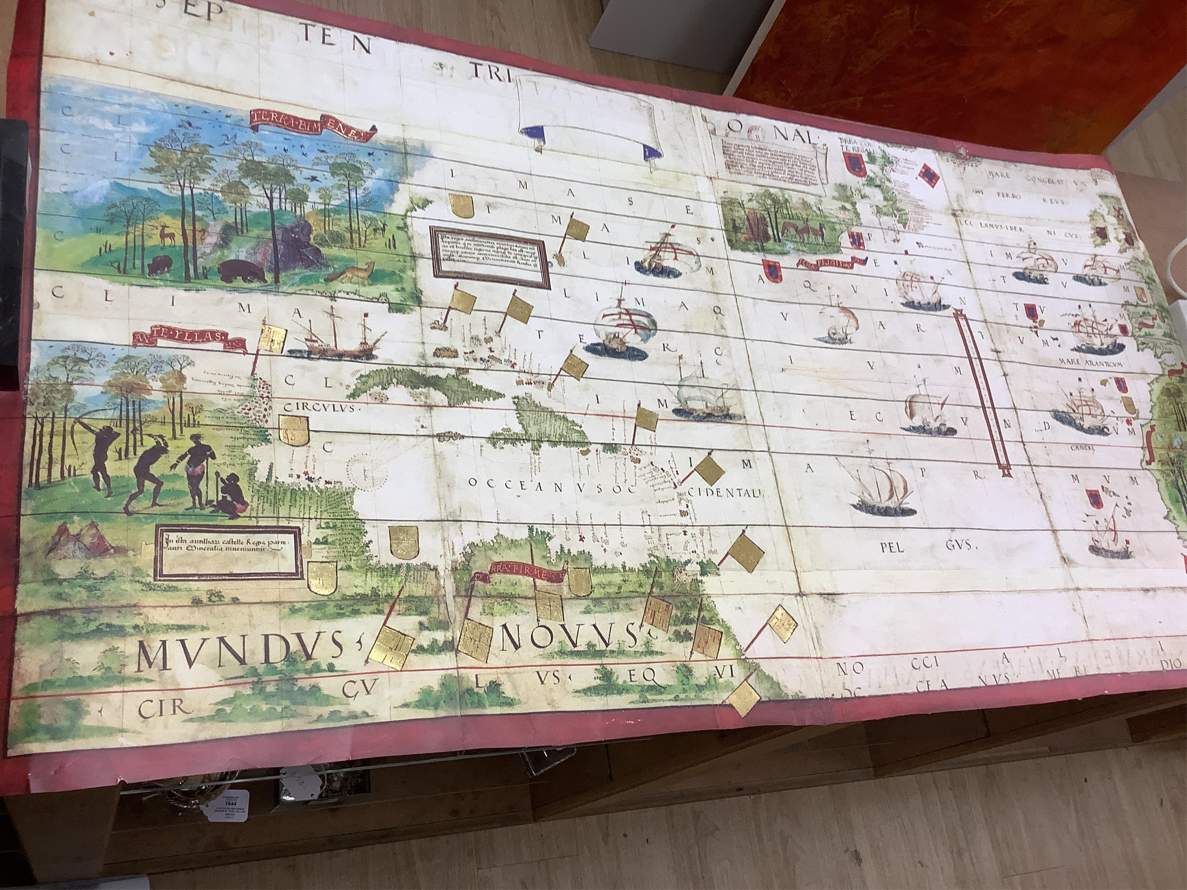 Moleiro Editions facsimiles – two Atlas Miller and a Mapamundi Catalan map